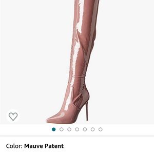 STEVE MADDEN NWOB women’s viktory fashion boot mauve patent 6.5